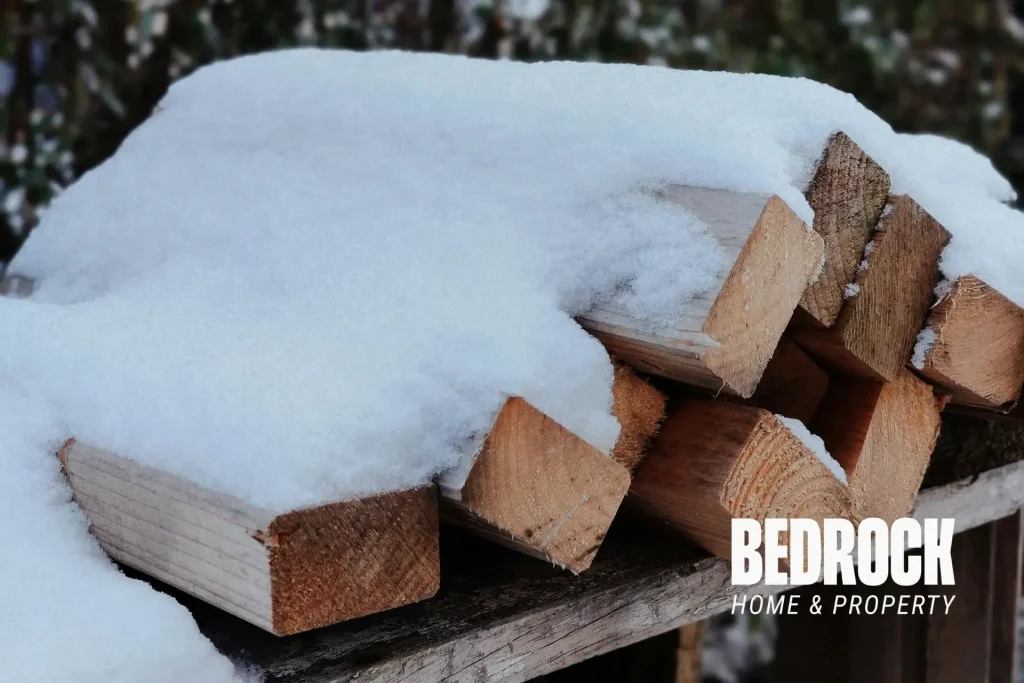 Handyman Firewood Rack Installation in Hastings